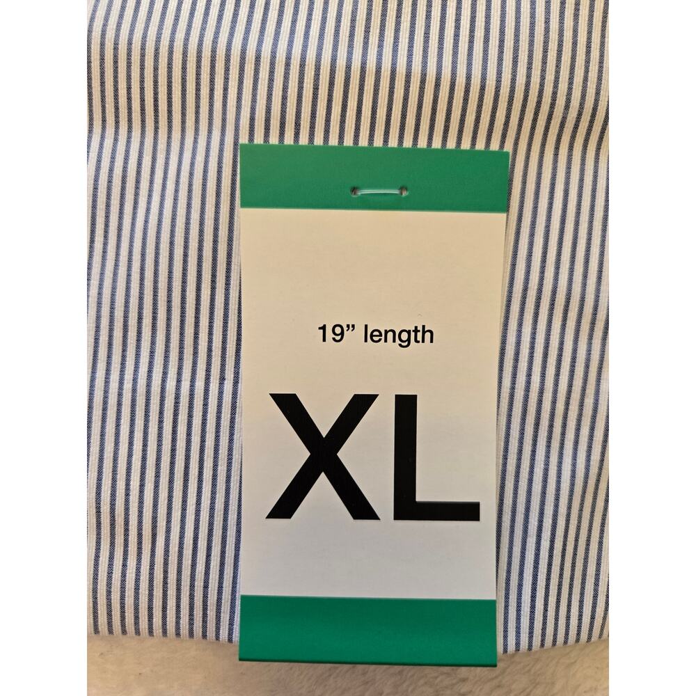 S.C. & CO Women's Blue White Striped Skort 360 ° Tummy Control Size XL  NWT - Picture 5 of 15
